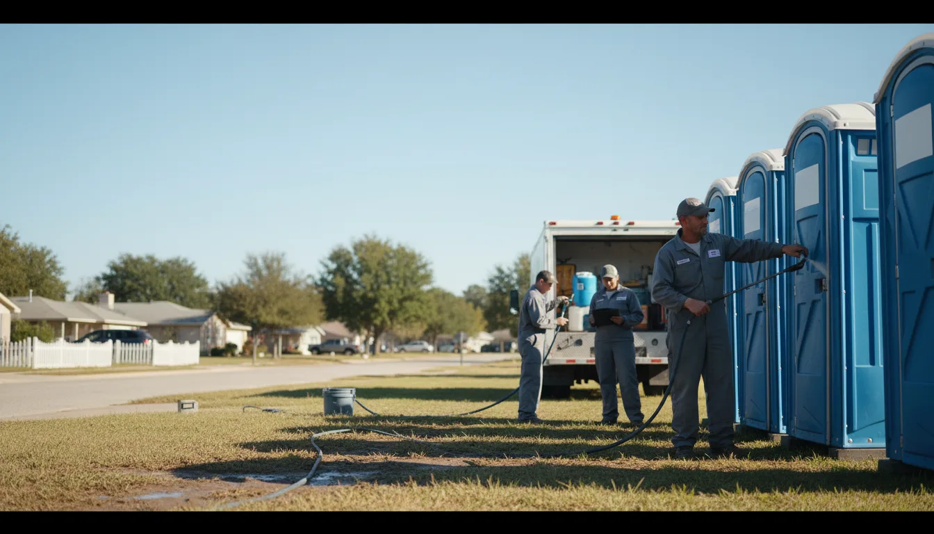 Long-Term Portable Toilet Rental in Albertville, AL near me